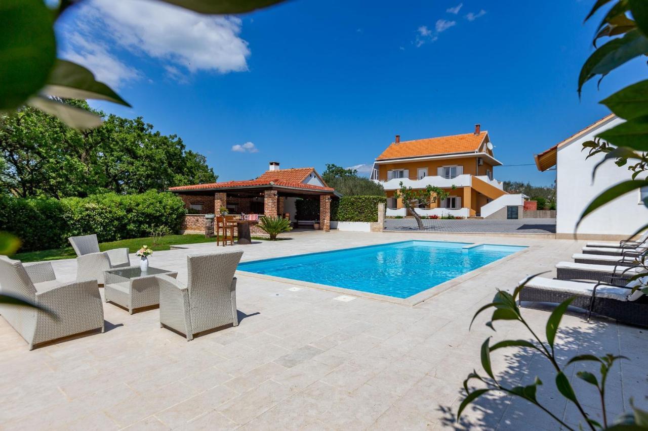 Mp Luxury Holiday Home With Swimming Pool Задар Екстер'єр фото